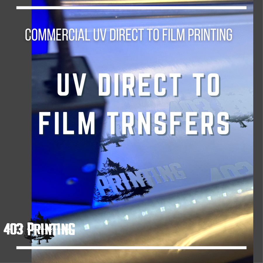 CUSTOM UV DIRECT TO FILM PRINTING/FOR HARD SURFACES